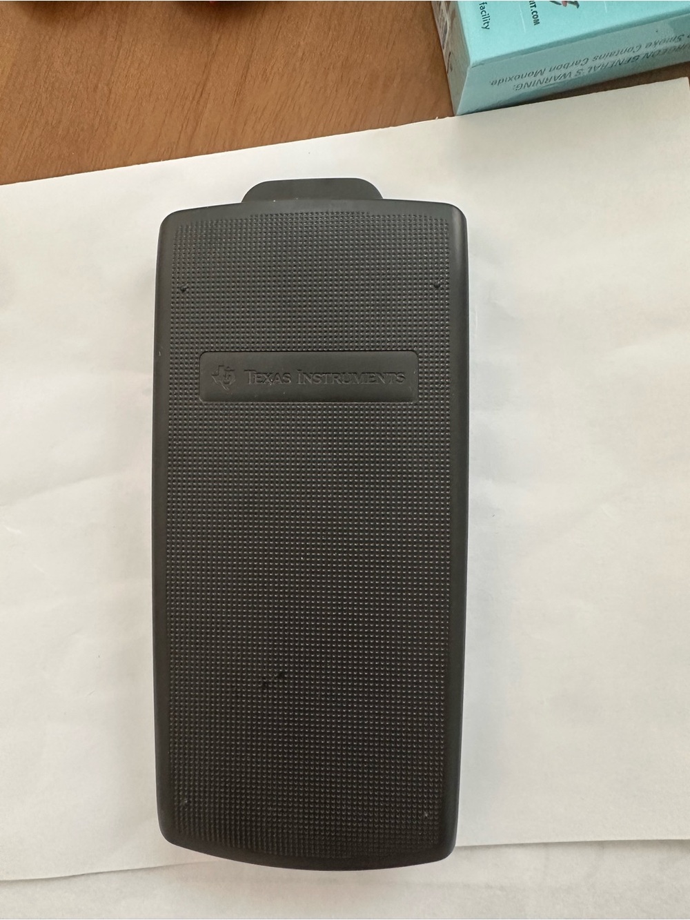 Texas Instruments Black Textured Calculator Case